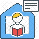 Bildung Zu Hause Bildung Zuhause Symbol