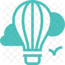 Heissluftballon Symbol