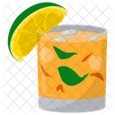 Heiss In Rio Wodka Soda Whisky Sunrise Symbol