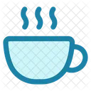 Heiße Kaffeetasse  Symbol