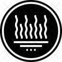 Heisse Oberflache Heiss Oberflache Symbol
