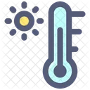 Heiße Temperatur  Symbol