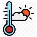 Heiße Temperatur  Symbol