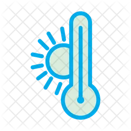 Heiße Temperatur  Symbol