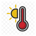 Heiße Temperatur  Symbol