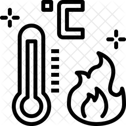 Heiße Temperatur  Symbol