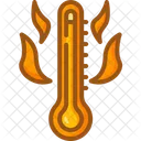 Heiße Temperatur  Symbol