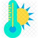 Heiße Temperatur  Symbol