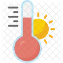 Heiße Temperatur  Symbol