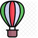 Heißer Ballon  Symbol