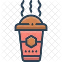 Heißer Kaffee  Symbol