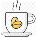 Heißer Kaffee  Symbol