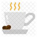 Heißer Kaffee  Symbol