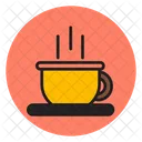 Heisser Kaffee Kaffeetasse Kaffee Symbol