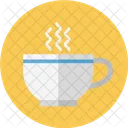 Heiss Kaffee Glas Icon