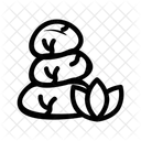 Heißer Stein  Symbol