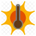 Heißes Wetter  Symbol