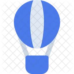 Heißluftballon  Symbol