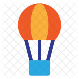 Heißluftballon  Symbol