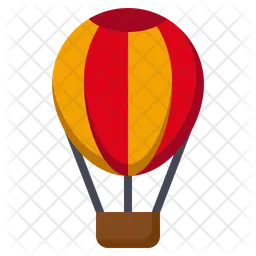 Heißluftballon  Symbol