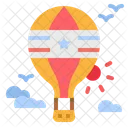 Heißluftballon  Symbol