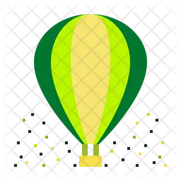 Heißluftballon  Symbol