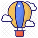 Heißluftballon  Symbol