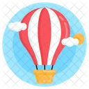 Heißluftballon  Symbol