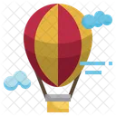 Heißluftballon  Symbol