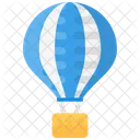 Heiss Ballon Luft Symbol