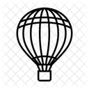 Heißluftballon  Symbol