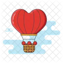 Heißluftballon  Symbol