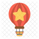 Heissluftballon Symbol