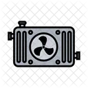 Kuhler Kuhlung Motor Symbol