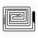 Heizspirale  Symbol