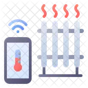 Heizung Elektronisch Temperatur Icon