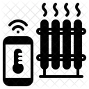 Heizung Elektronisch Temperatur Symbol