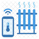 Heizung Elektronisch Temperatur Symbol