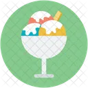 Helado Nata Taza Icono