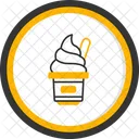 Helado Letreros De Neon Frio Icon