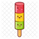 Helado Kawaii Postre Icon