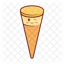 Helado Kawaii Postre Icon