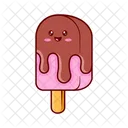 Helado Kawaii Postre Icon