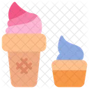 Helado Gelato Sundae Icon