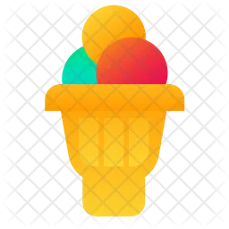 Helado  Icono