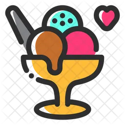 Helado  Icono