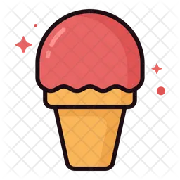 Helado  Icono