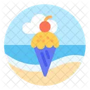 Helado  Icono