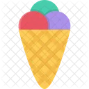 Cucurucho De Helado Icono