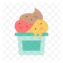 Helados Postres Dulces Icono